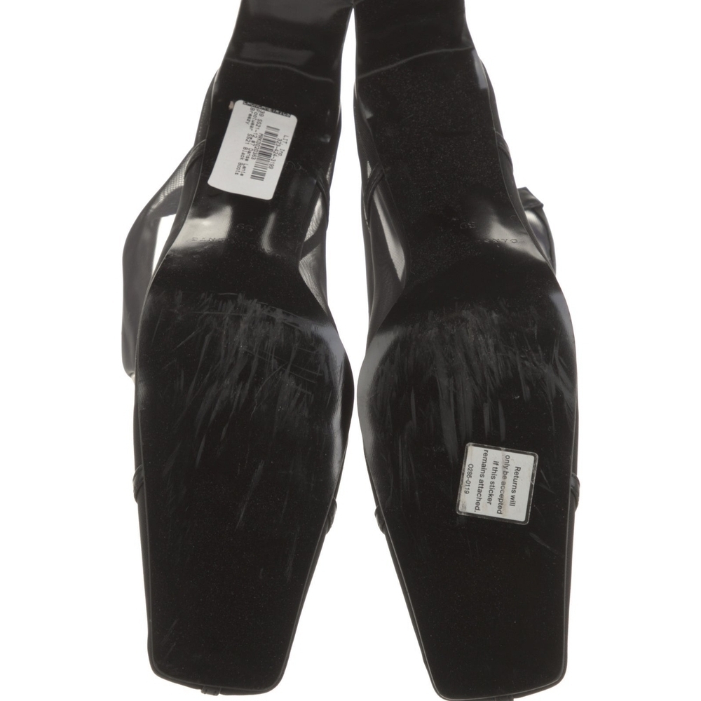 Danse Lente Black Leather & Mesh Ankle Boots — image 5 of 6